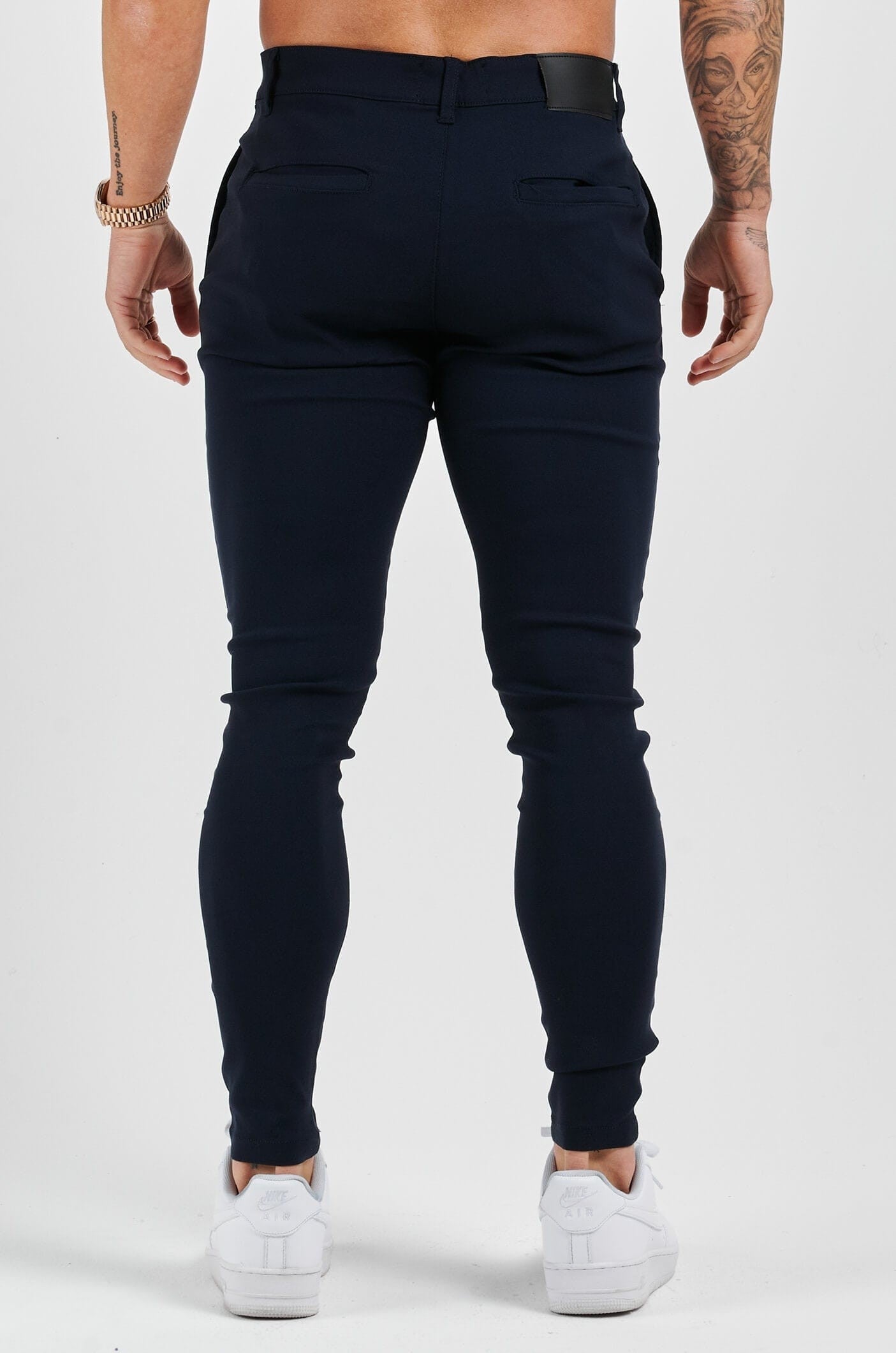 STRETCH COMFORT TROUSER - NAVY