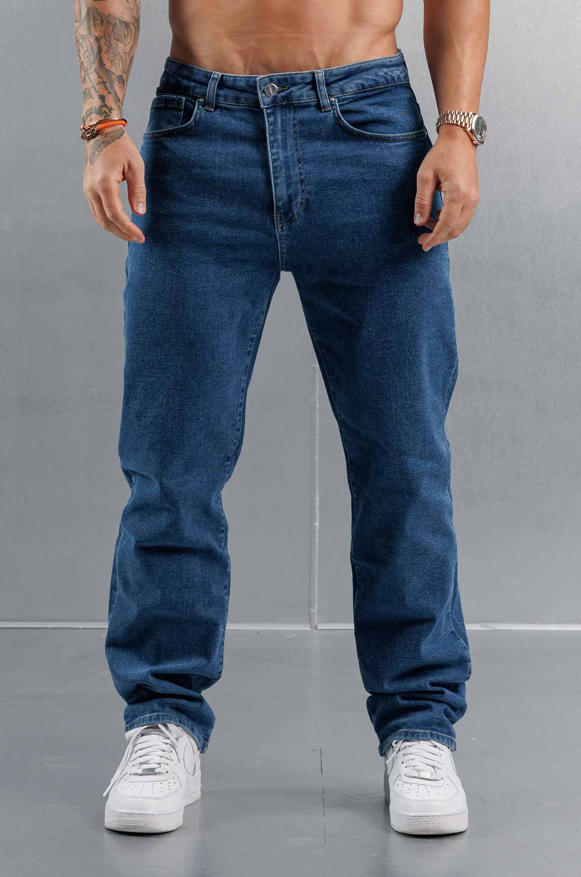 BAGGY JEANS - CLASSIC BLUE WASH
