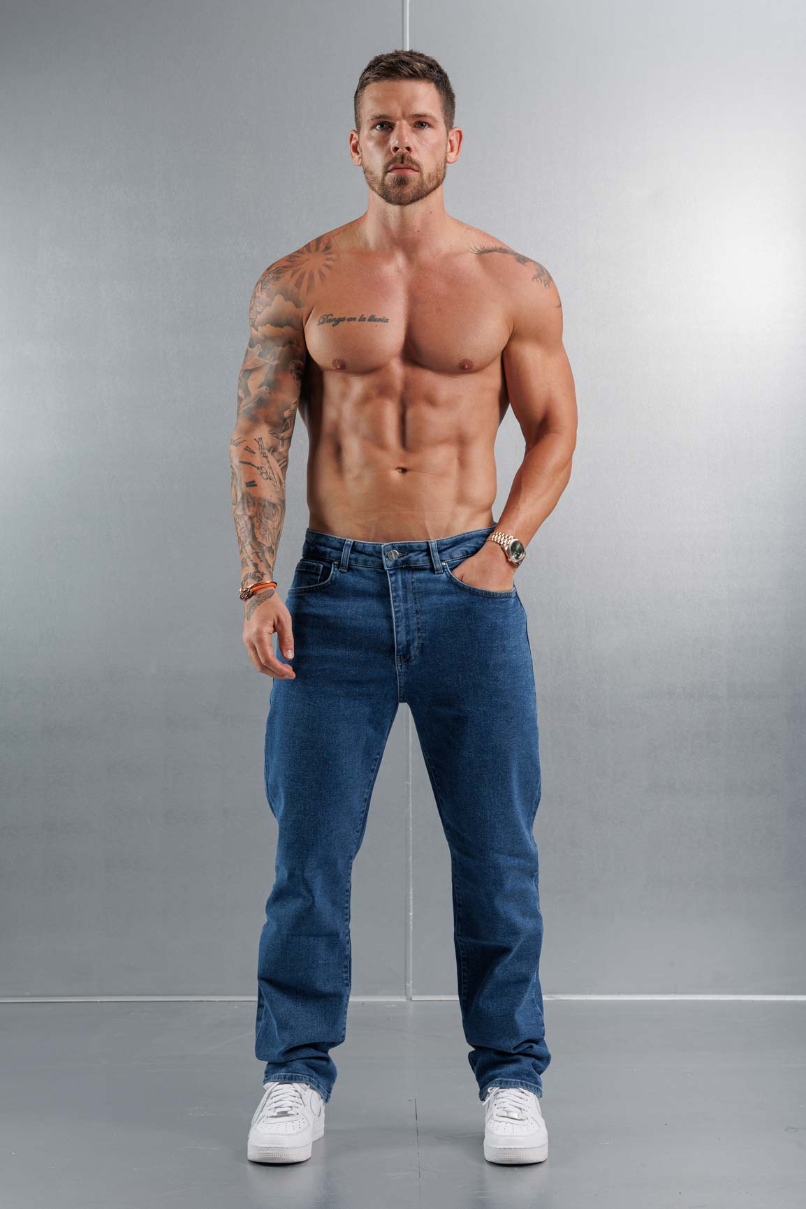 BAGGY JEANS - CLASSIC BLUE WASH