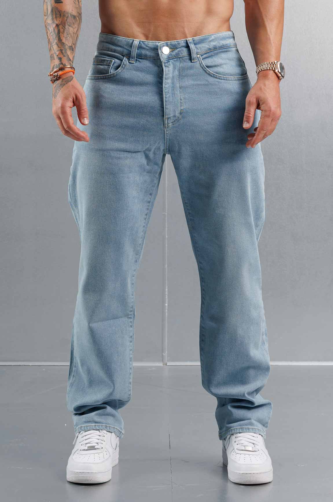BAGGY JEANS - PALE BLUE WASH