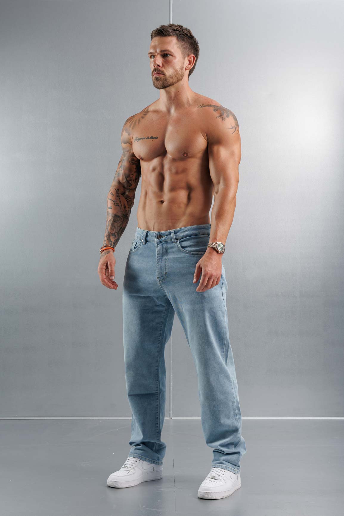 BAGGY JEANS - PALE BLUE WASH