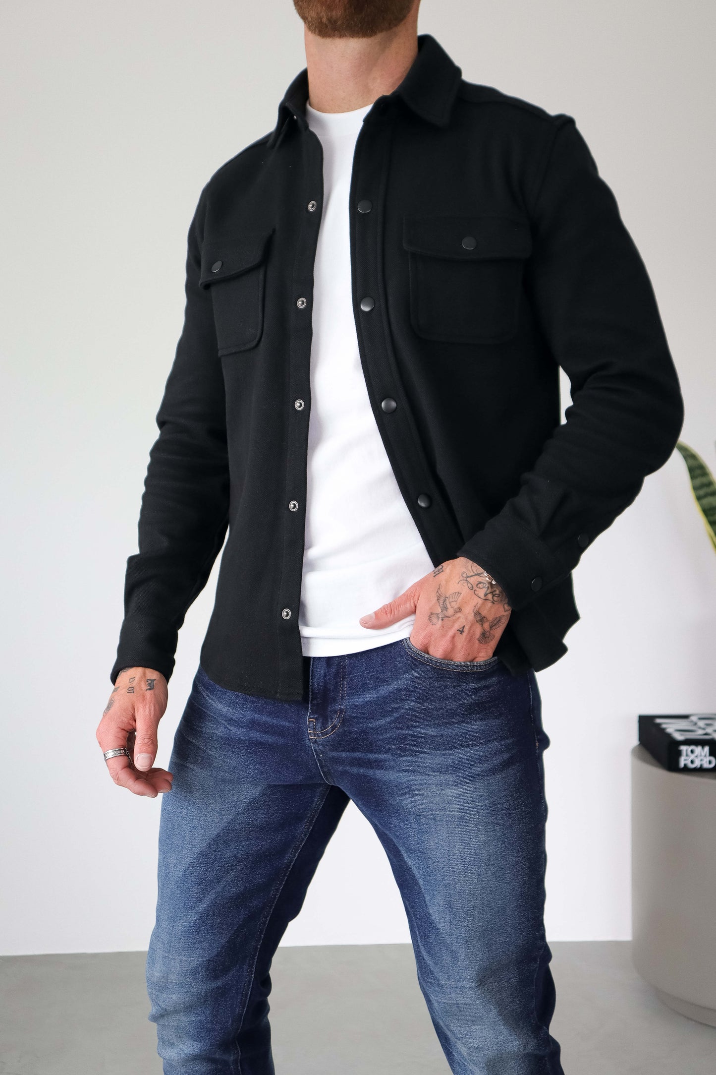 OVERSHIRT - BLACK
