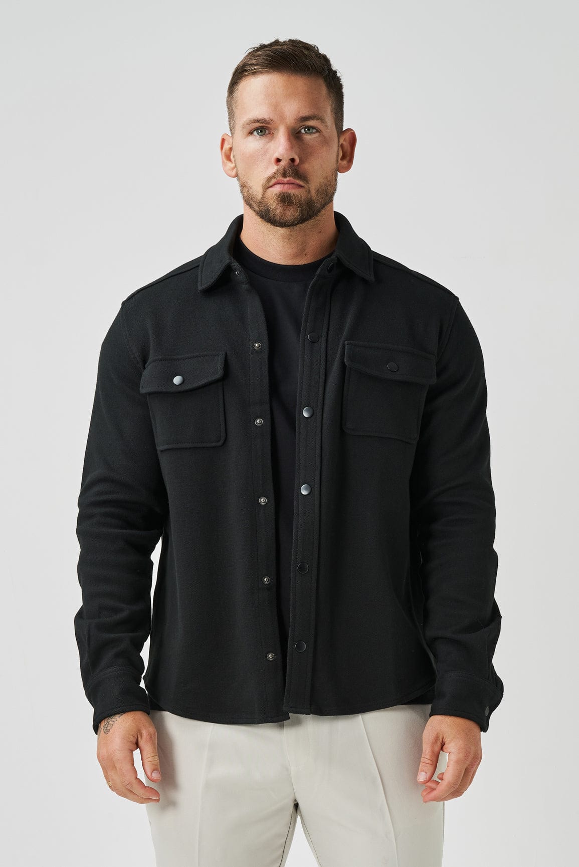 OVERSHIRT - BLACK