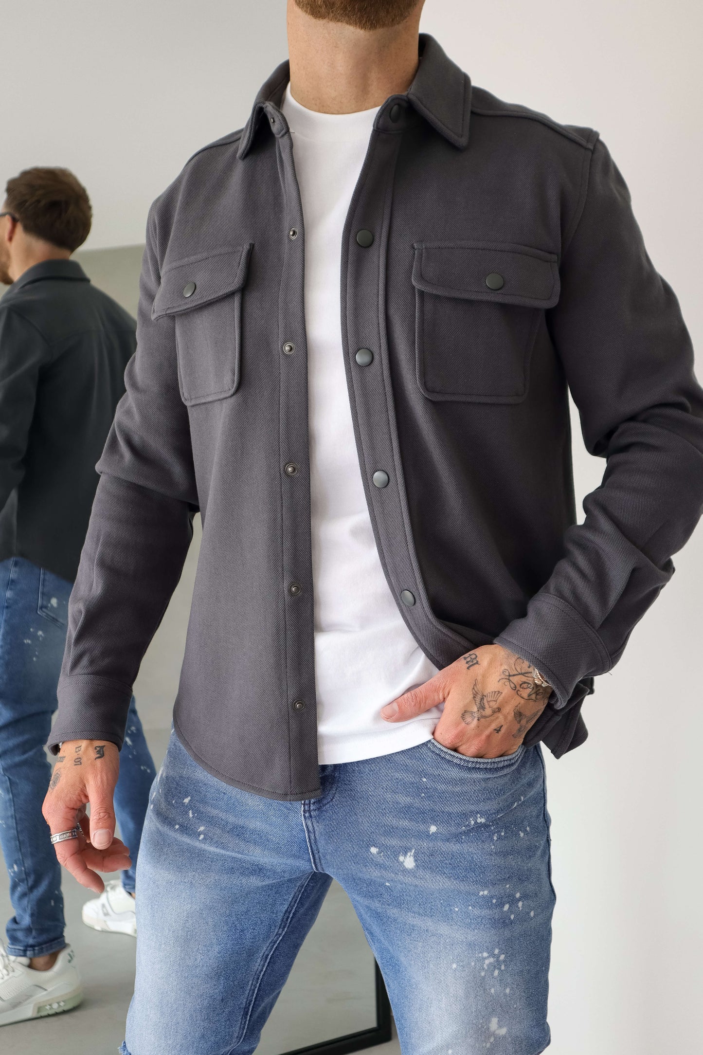 OVERSHIRT - DARK GREY