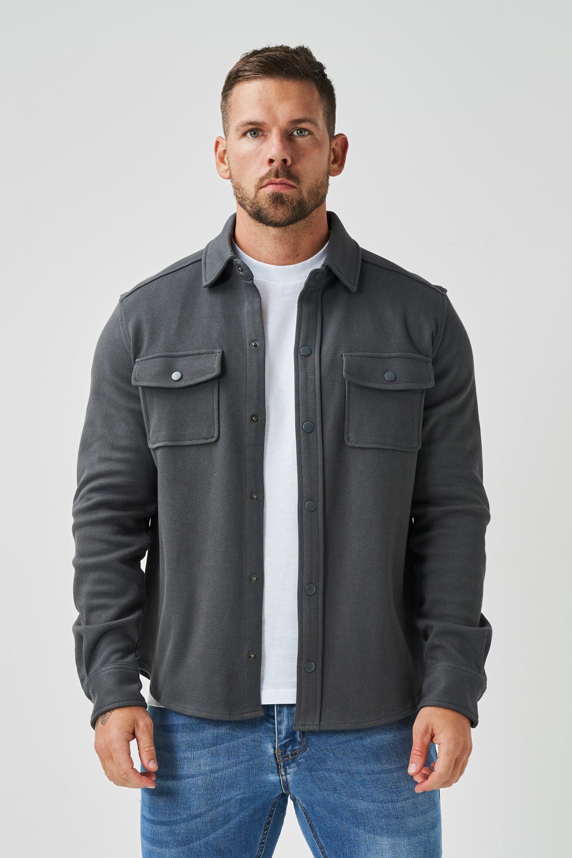 OVERSHIRT - DARK GREY