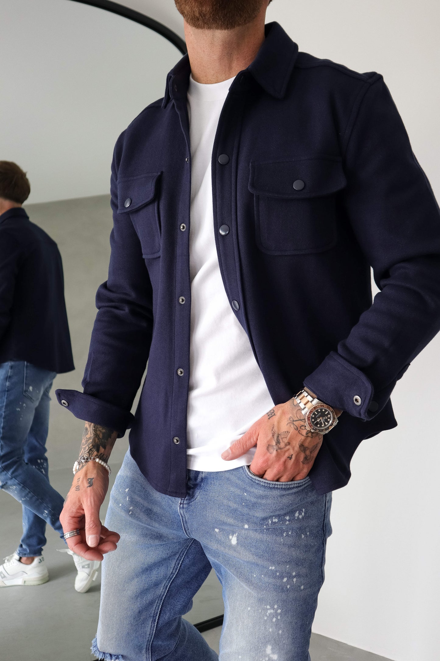 OVERSHIRT - NAVY