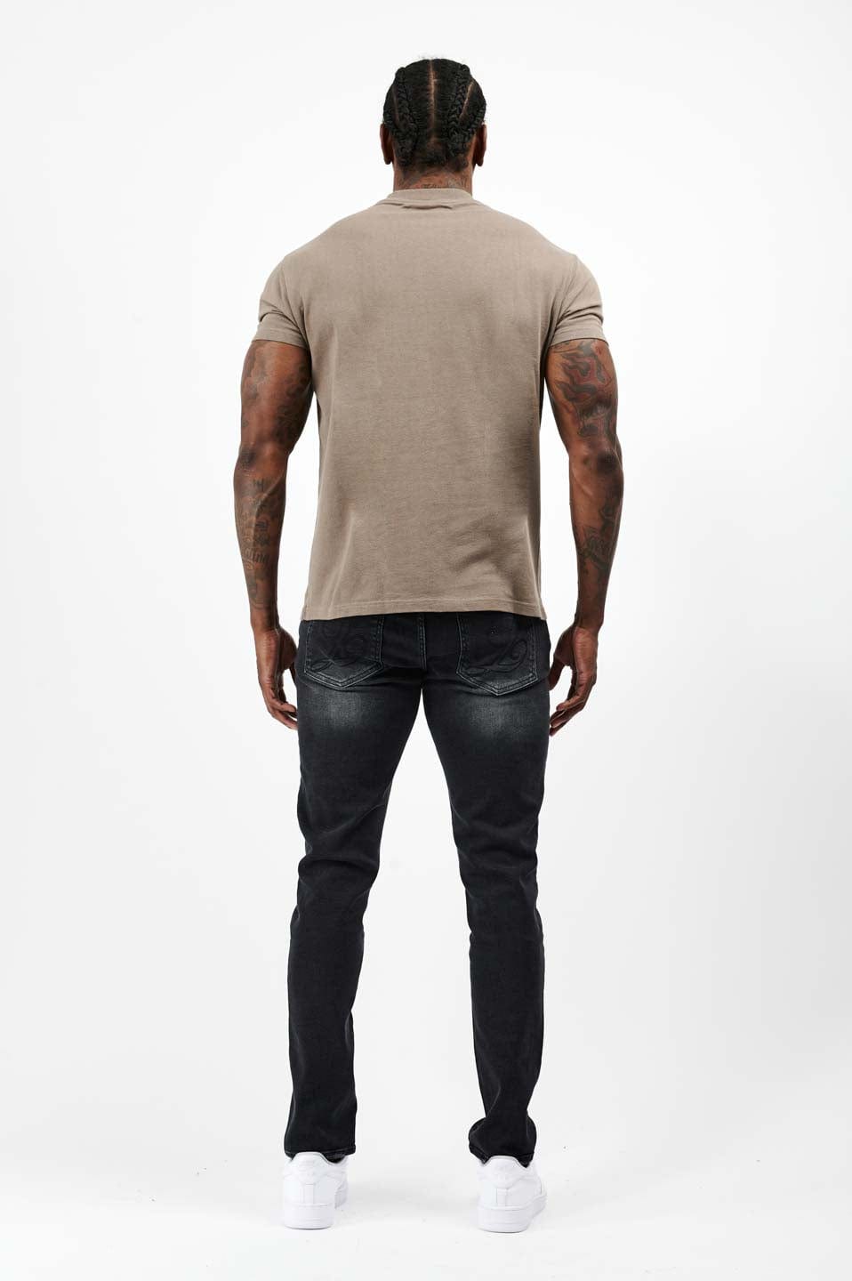 PREMIUM BASICS T-SHIRT - MOCHA