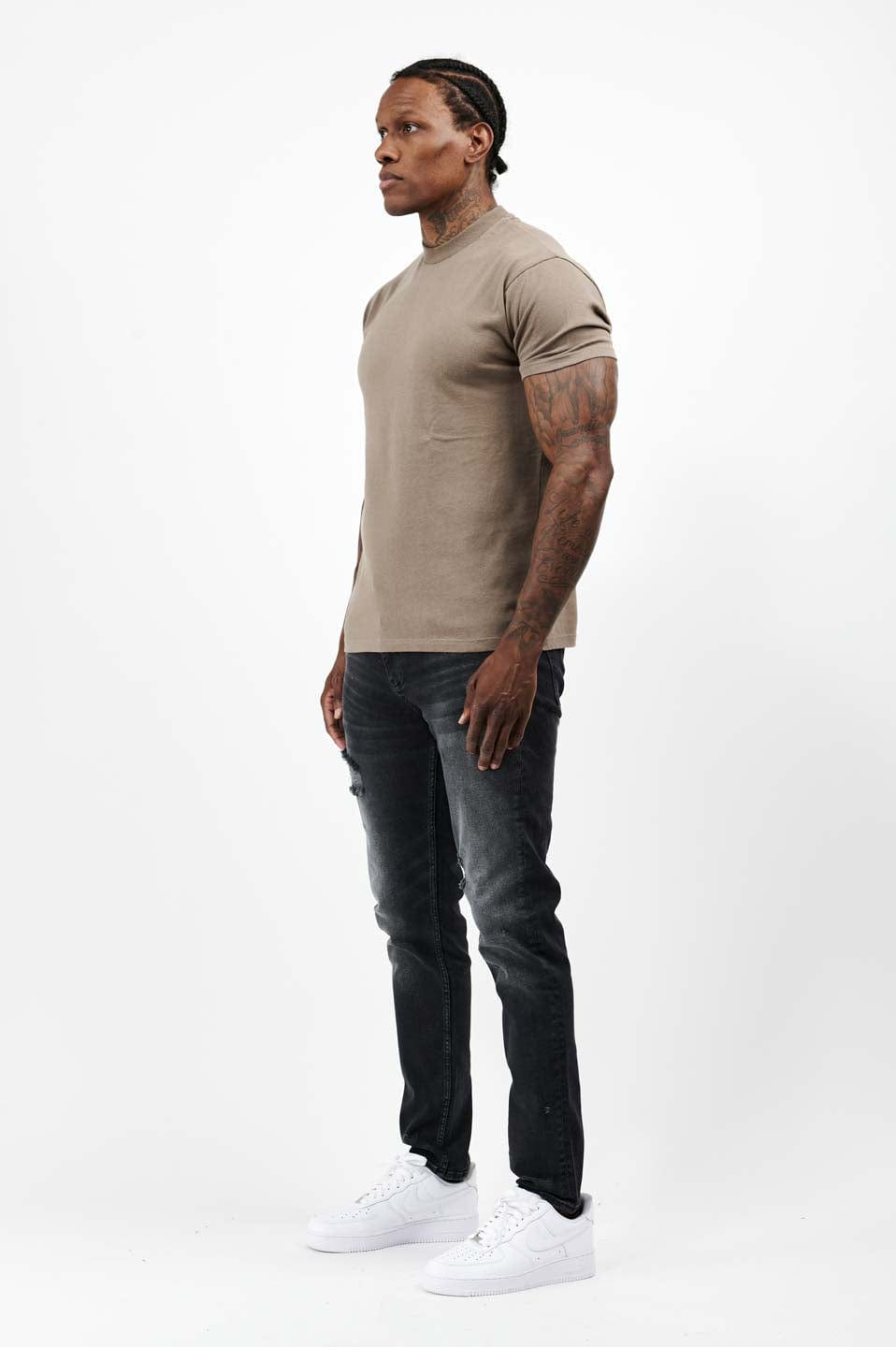 PREMIUM BASICS T-SHIRT - MOCHA