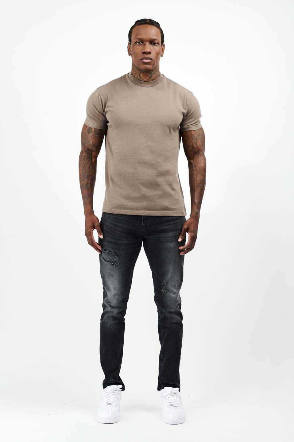 PREMIUM BASICS T-SHIRT - MOCHA