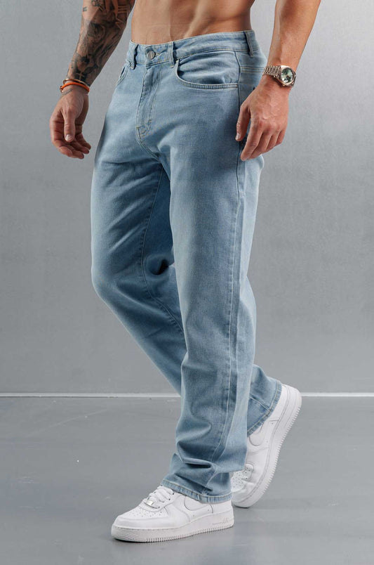 BAGGY JEANS - PALE BLUE WASH